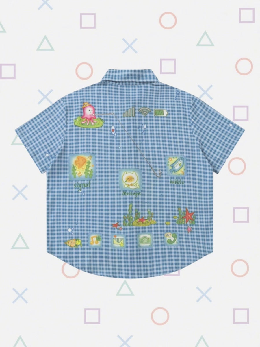 "blackberry aqua saint" shirt