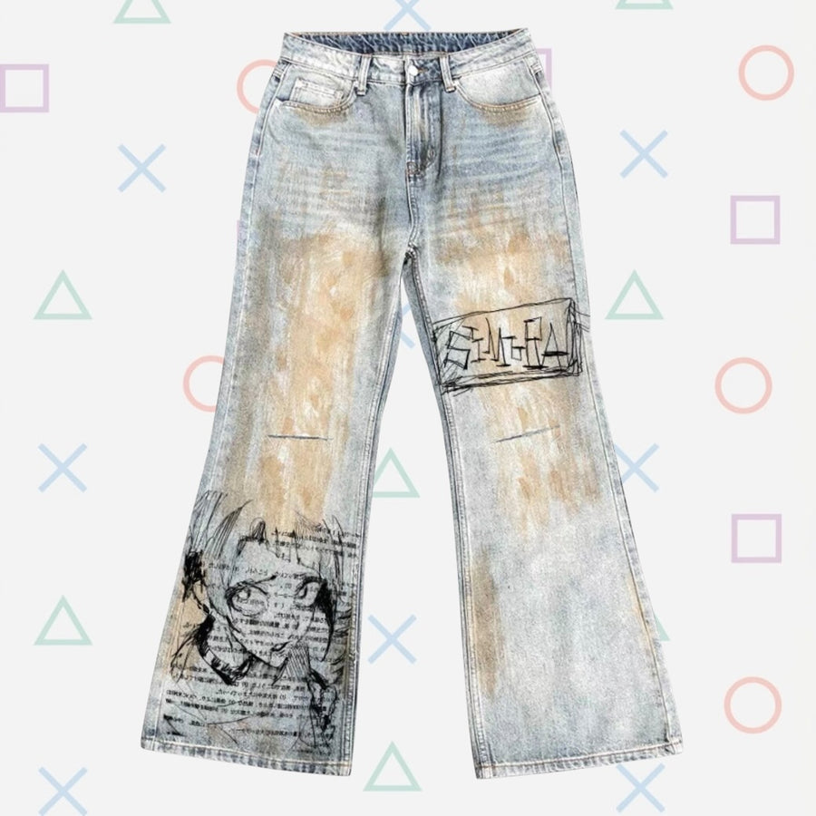 "nerd sketch" denim