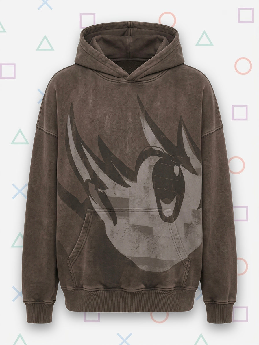 "wide eye" hoodie