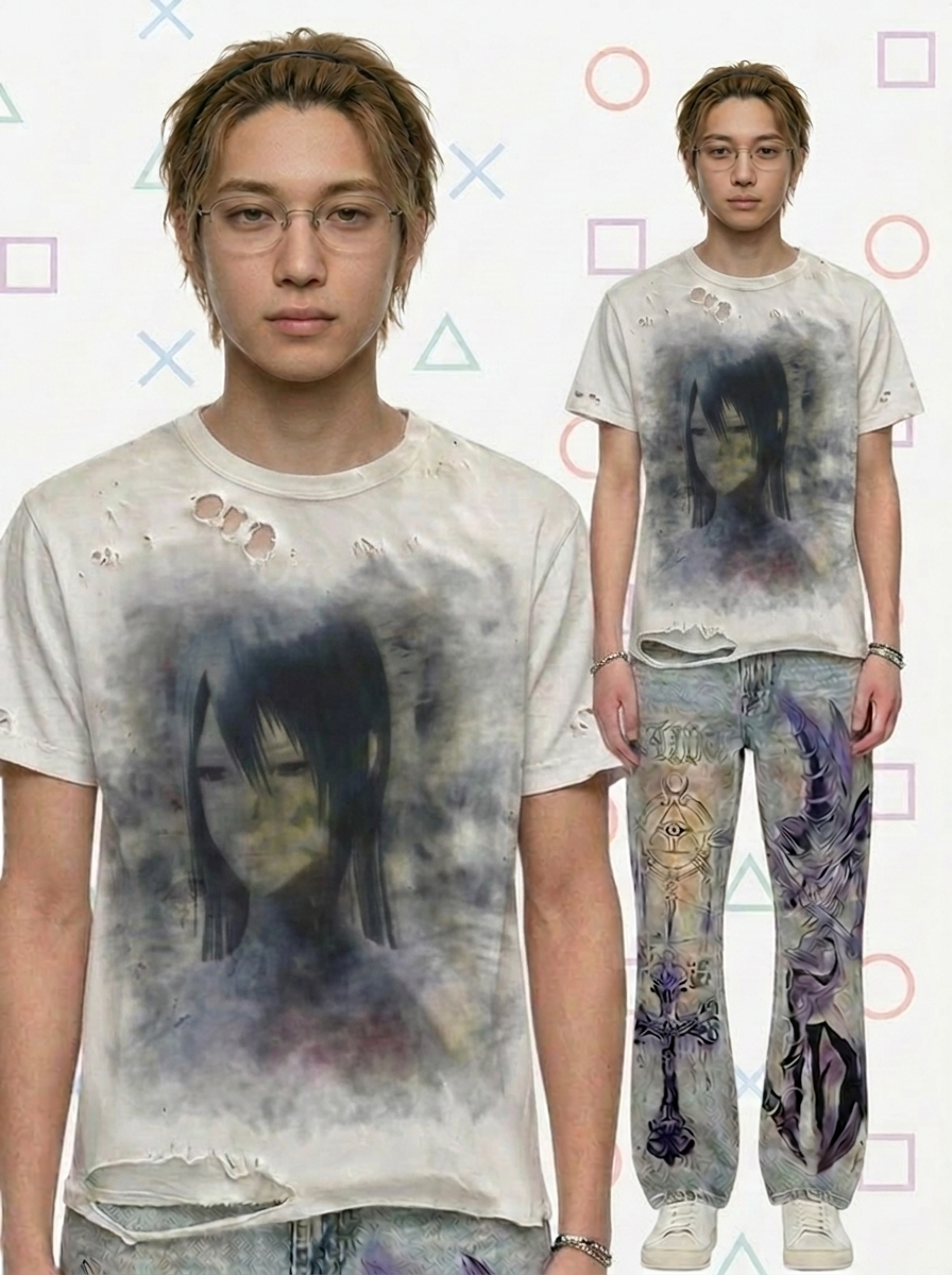 "hazy doll" damage tee