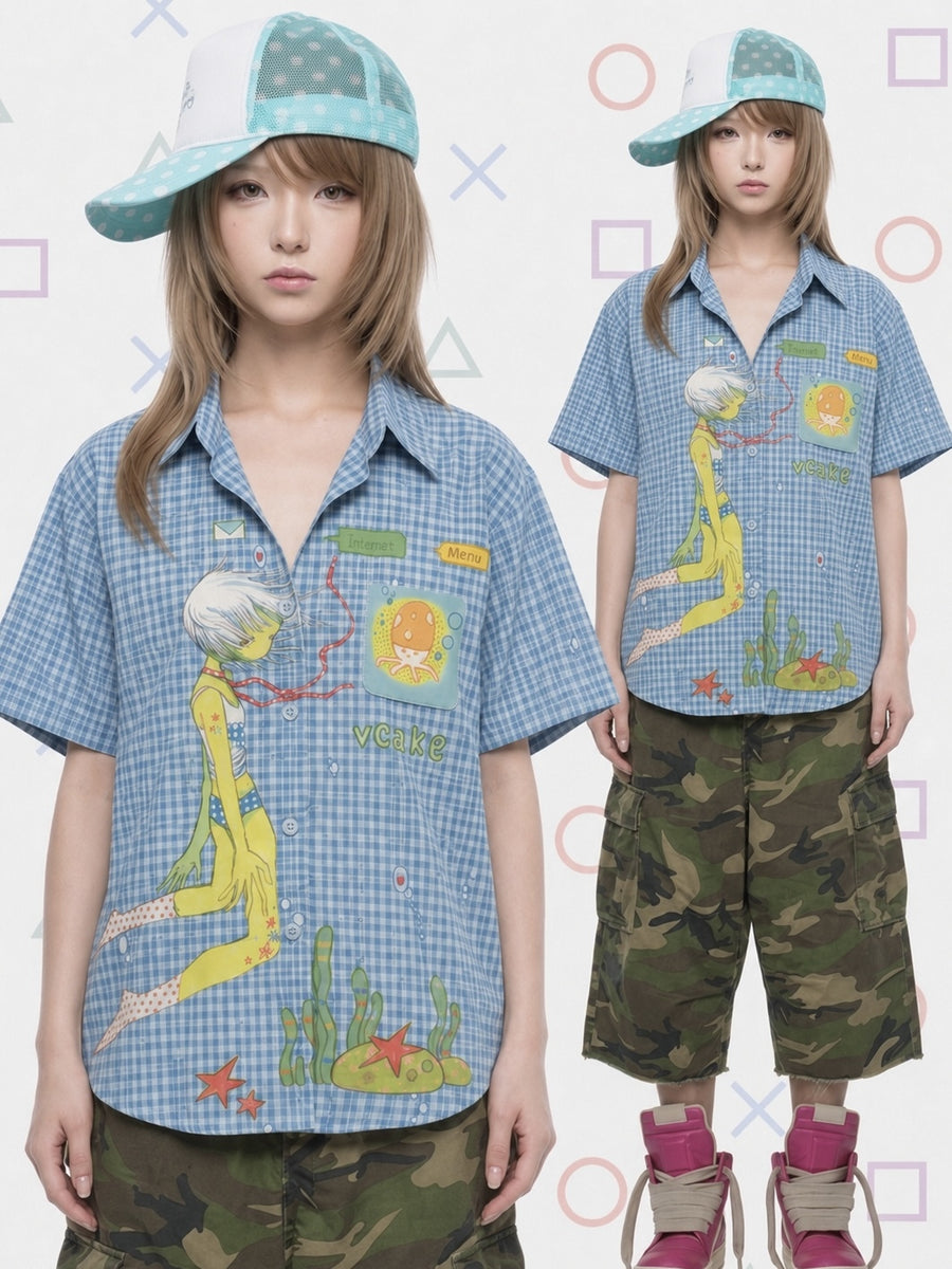 "blackberry aqua saint" shirt