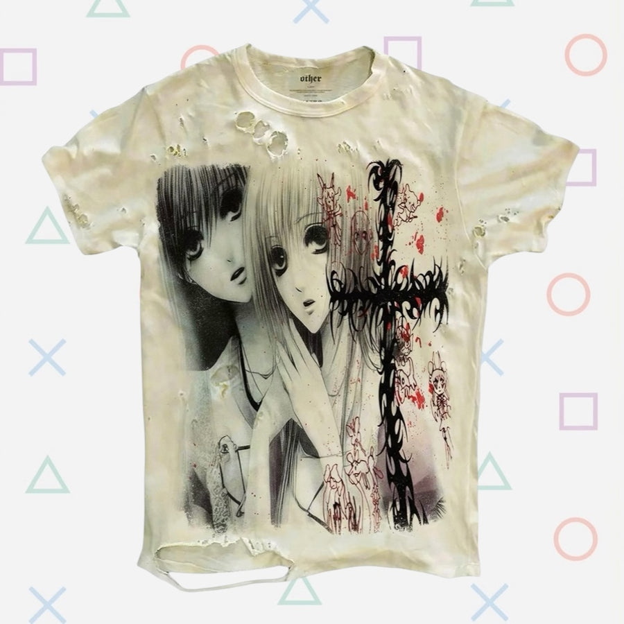 "heisei fetish" damage tee