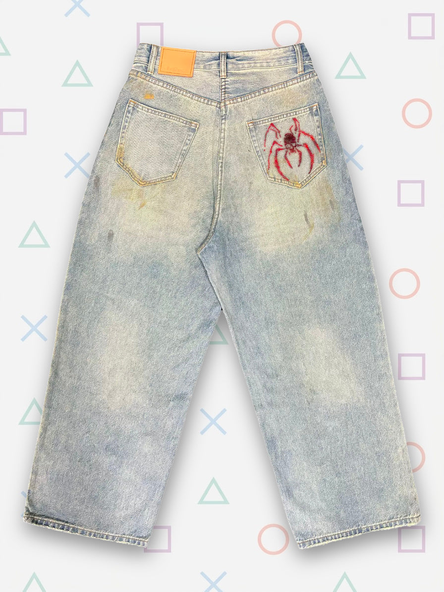 "spider girl" denim