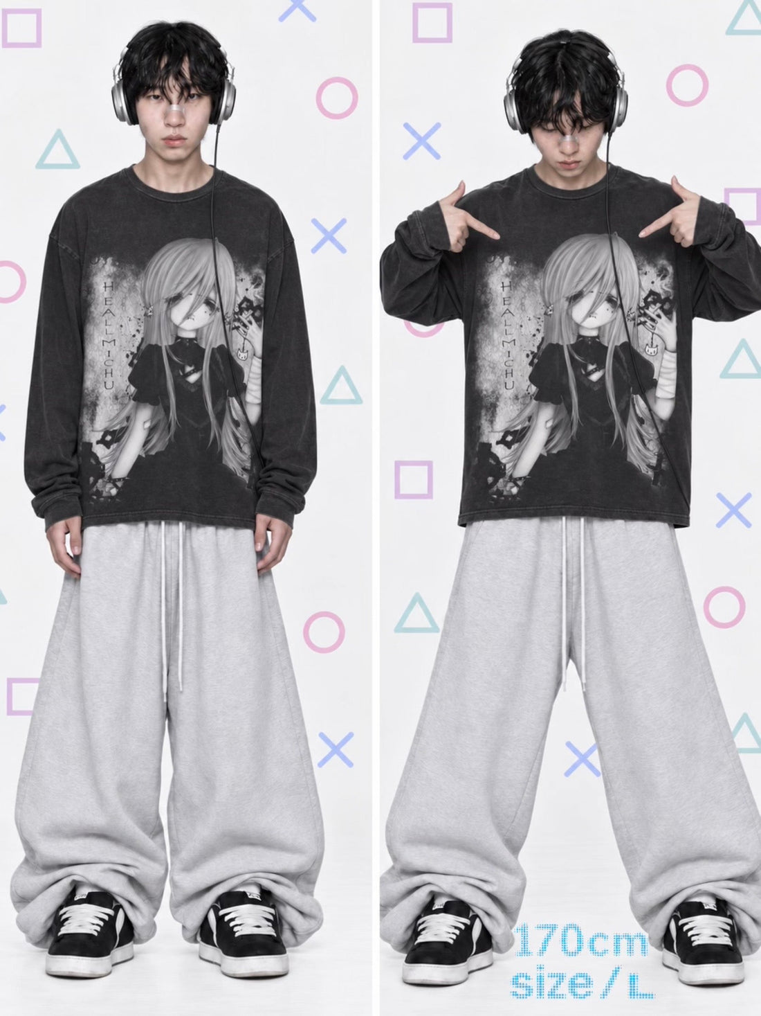 "midnight saint" long tee