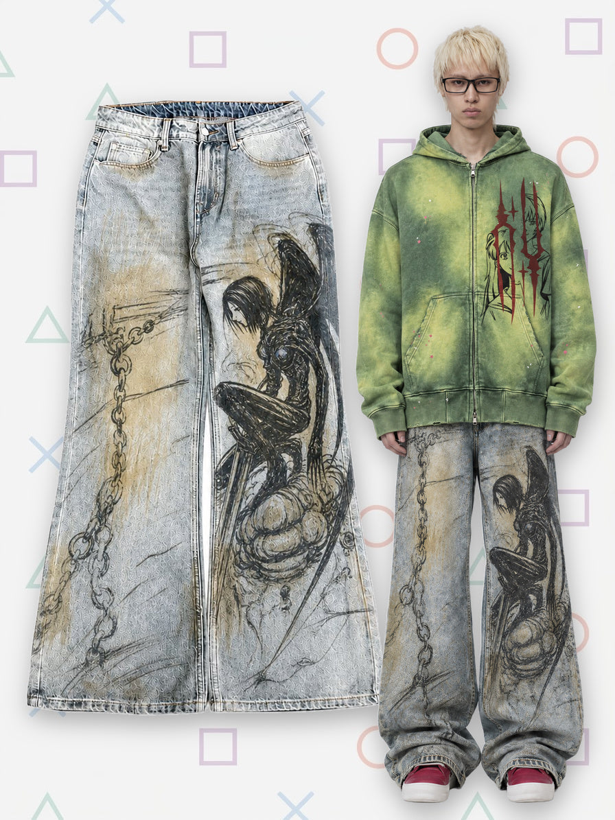 "black wing" denim