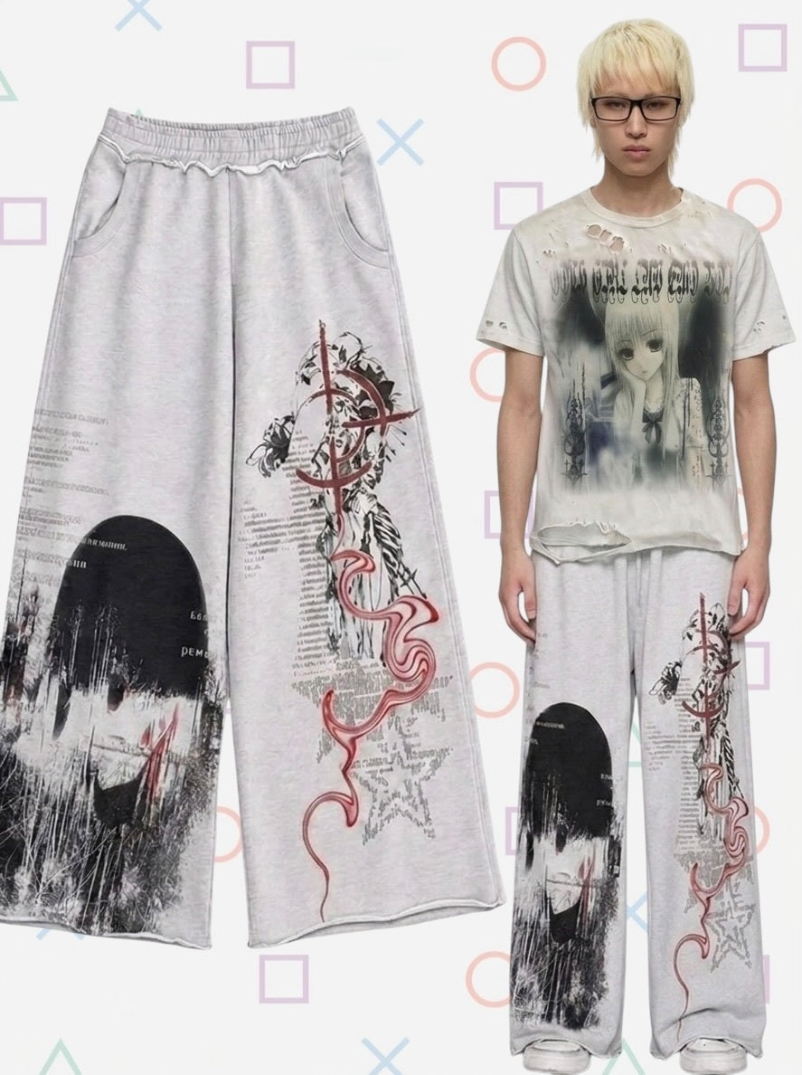 "ghost wire" sweat pants