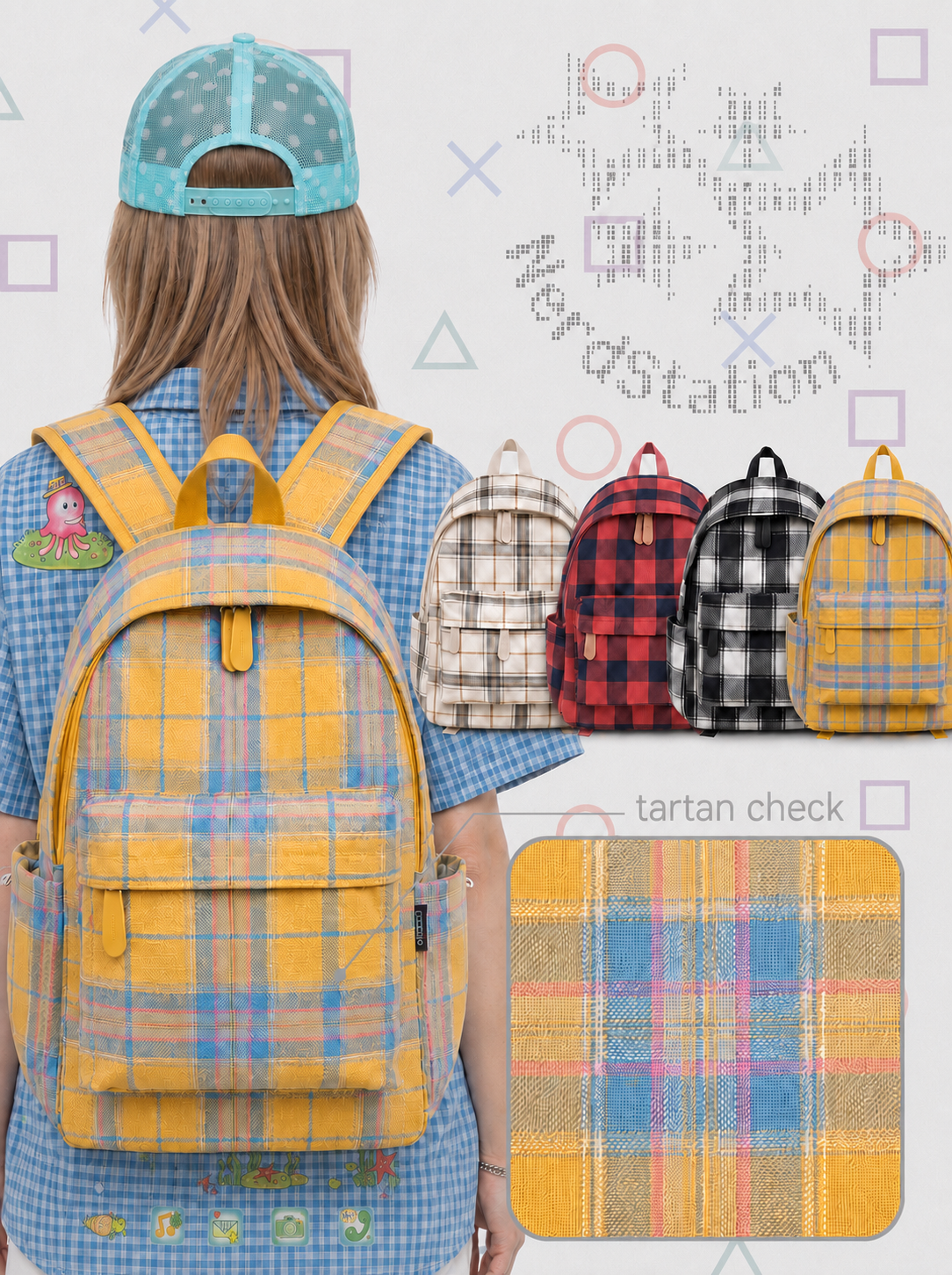 nerd check backpack