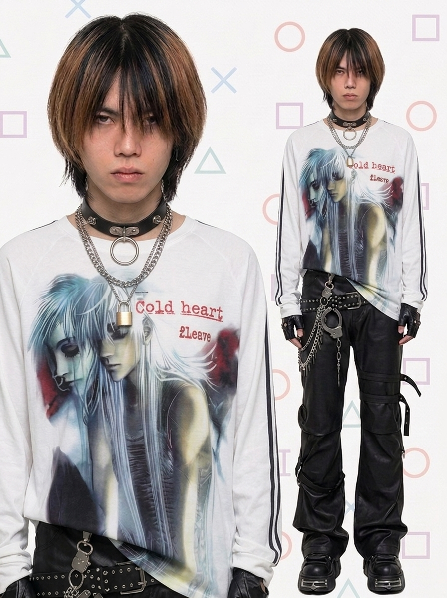 "digital despair" track tee