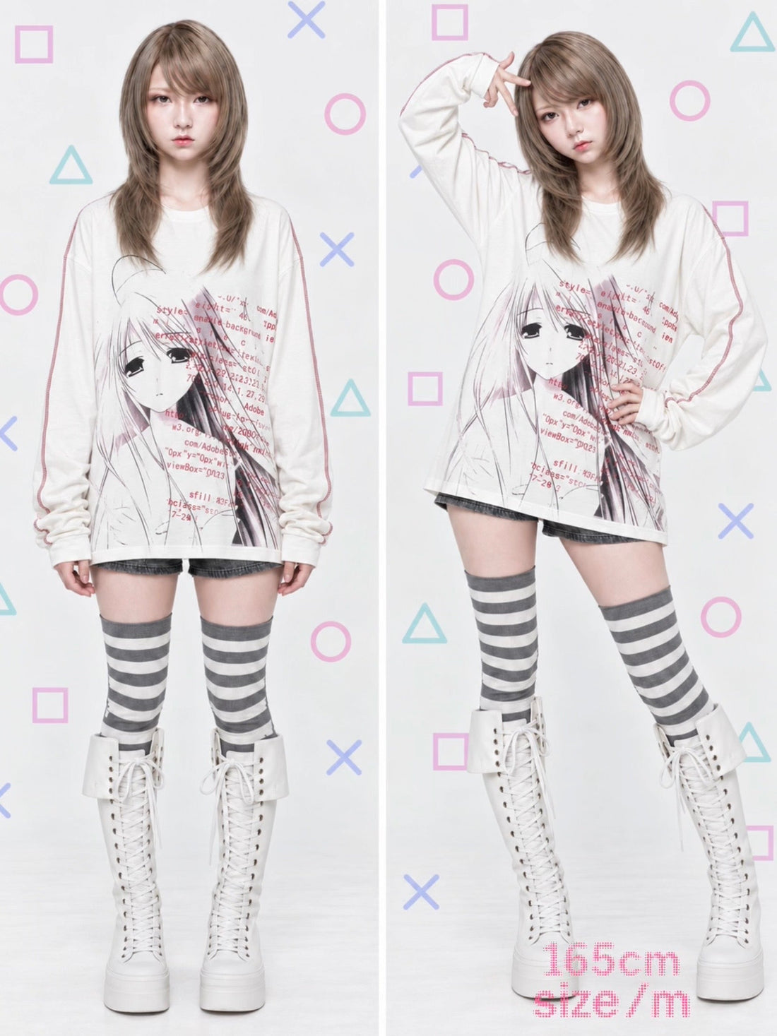 "error angel" long tee